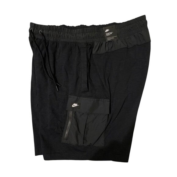 Nike Other - Nike Black Utility Cargo Shorts Lightweight Cotton Men’s 2XL 8” Inseam NWT